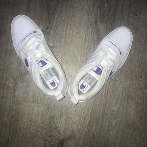 White Champion Shoes Size 10